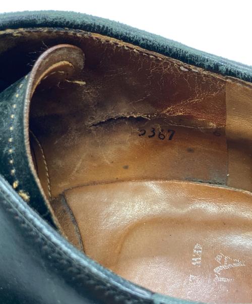 Alden（オールデン）ALDEN (オールデン) プレーントゥシューズ ブラック サイズ:6の古着・服飾アイテム