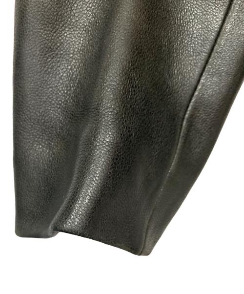 Acne studios（アクネ ストゥディオズ）Acne studios (アクネ ストゥディオズ) レザージャケット ブラック サイズ:34の古着・服飾アイテム