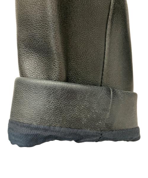 Acne studios（アクネ ストゥディオズ）Acne studios (アクネ ストゥディオズ) レザージャケット ブラック サイズ:34の古着・服飾アイテム