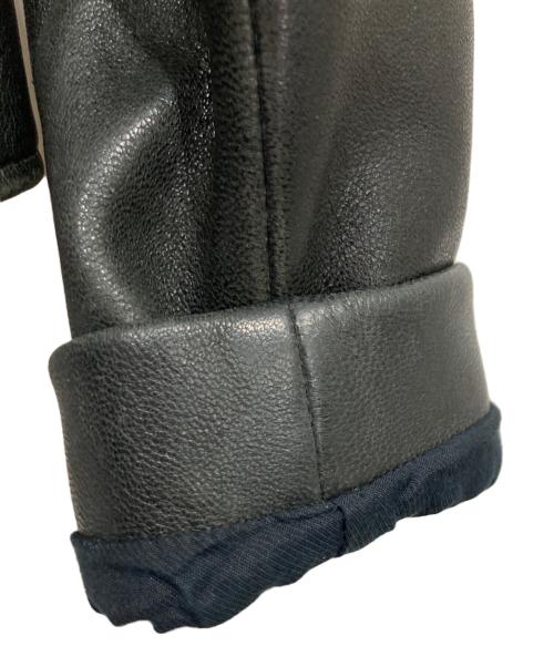 Acne studios（アクネ ストゥディオズ）Acne studios (アクネ ストゥディオズ) レザージャケット ブラック サイズ:34の古着・服飾アイテム