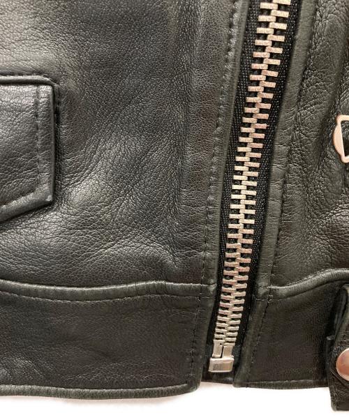Acne studios（アクネ ストゥディオズ）Acne studios (アクネ ストゥディオズ) レザージャケット ブラック サイズ:34の古着・服飾アイテム
