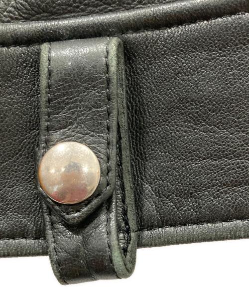 Acne studios（アクネ ストゥディオズ）Acne studios (アクネ ストゥディオズ) レザージャケット ブラック サイズ:34の古着・服飾アイテム