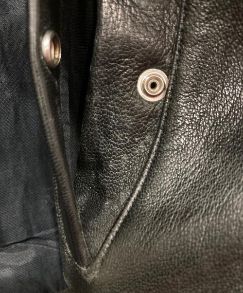 Acne studios（アクネ ストゥディオズ）Acne studios (アクネ ストゥディオズ) レザージャケット ブラック サイズ:34の古着・服飾アイテム