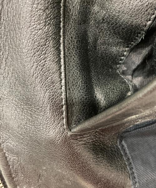 Acne studios（アクネ ストゥディオズ）Acne studios (アクネ ストゥディオズ) レザージャケット ブラック サイズ:34の古着・服飾アイテム