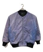 WIND AND SEAウィンダンシー）の古着「WASH CANVAS JACKET」｜ブルー