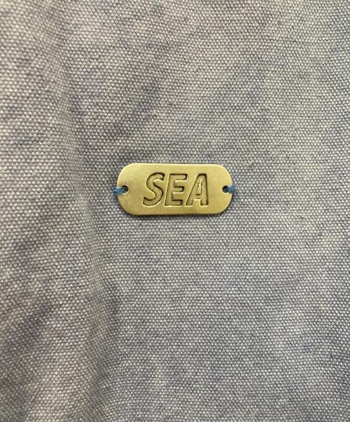 WIND AND SEA（ウィンダンシー）WIND AND SEA (ウィンダンシー) WASH CANVAS JACKET ブルー サイズ:XLの古着・服飾アイテム
