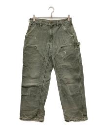 CarHartt（カーハート）の古着「ダブルニーワークパンツ」｜カーキ
