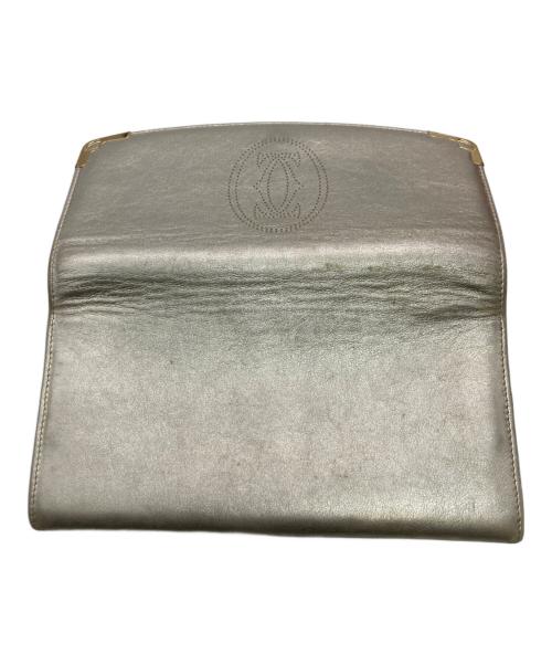 Cartier（カルティエ）Cartier (カルティエ) 長財布 シルバーの古着・服飾アイテム