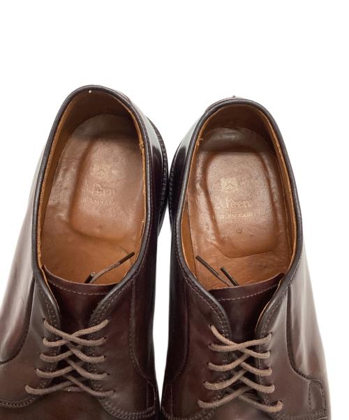Alden（オールデン）ALDEN (オールデン) コードバンプレーントゥシューズ ブラウン サイズ:9の古着・服飾アイテム
