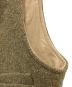 中古・古着 NIGEL CABOURN (ナイジェルケーボン) Harris Tweed (ハリスツイード) マロリーベスト カーキ サイズ:46：12000円