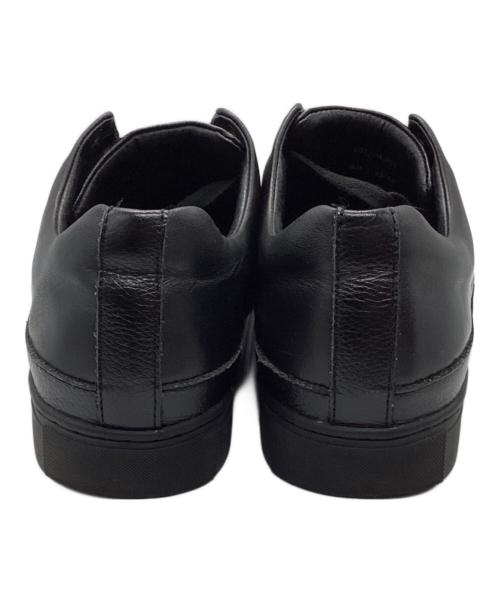 ISSEY MIYAKE MEN（イッセイミヤケメン）ISSEY MIYAKE MEN (イッセイミヤケメン) レザースニーカー ブラック サイズ:4の古着・服飾アイテム
