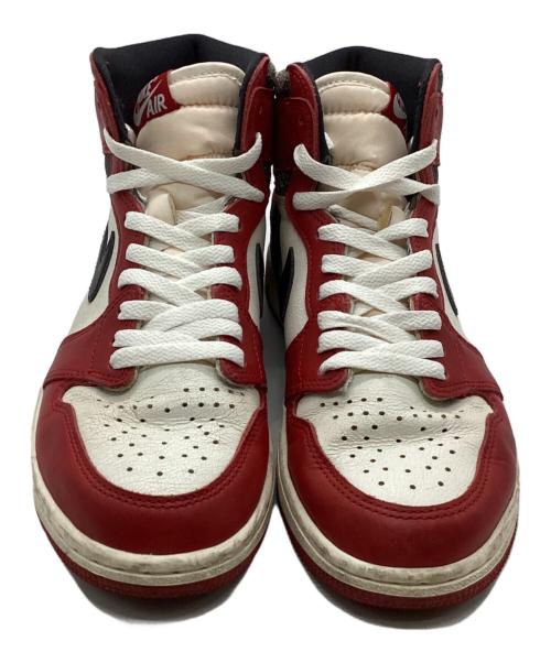 NIKE（ナイキ）NIKE (ナイキ) AIR JORDAN 1 RETRO HIGH OG レッド サイズ:US8の古着・服飾アイテム