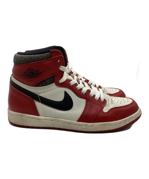 NIKE（ナイキ）NIKE (ナイキ) AIR JORDAN 1 RETRO HIGH OG レッド サイズ:US8の古着・服飾アイテム