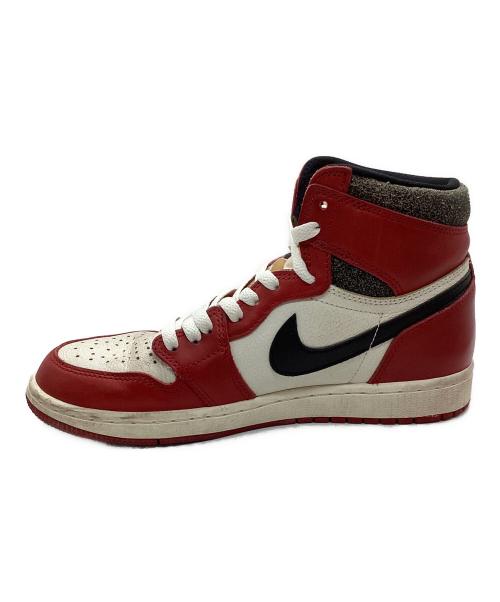 NIKE（ナイキ）NIKE (ナイキ) AIR JORDAN 1 RETRO HIGH OG レッド サイズ:US8の古着・服飾アイテム