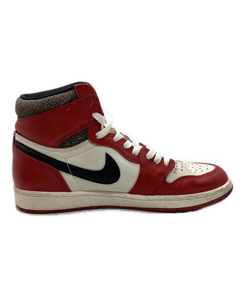 NIKE（ナイキ）NIKE (ナイキ) AIR JORDAN 1 RETRO HIGH OG レッド サイズ:US8の古着・服飾アイテム