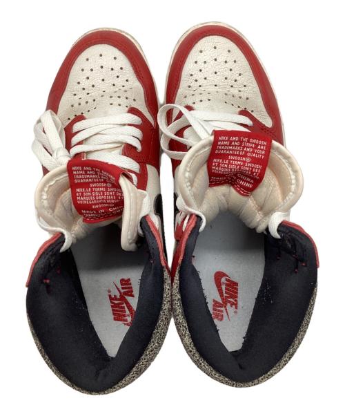 NIKE（ナイキ）NIKE (ナイキ) AIR JORDAN 1 RETRO HIGH OG レッド サイズ:US8の古着・服飾アイテム