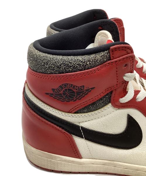 NIKE（ナイキ）NIKE (ナイキ) AIR JORDAN 1 RETRO HIGH OG レッド サイズ:US8の古着・服飾アイテム