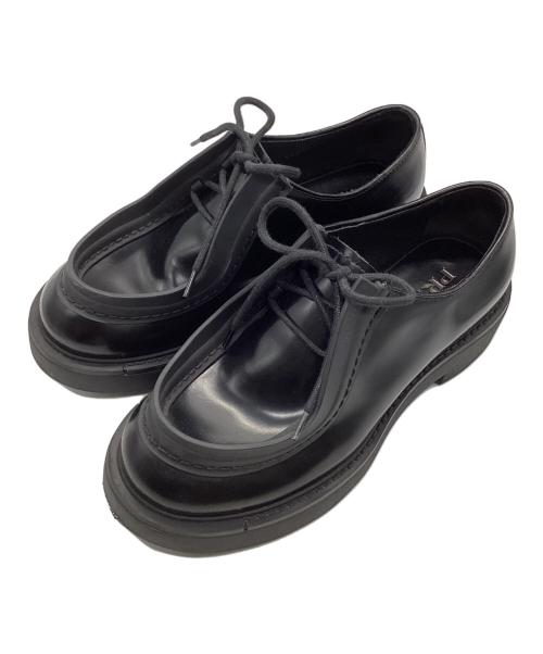 PRADA（プラダ）PRADA (プラダ) Diapason opaque brushedシューズ ブラック サイズ:6の古着・服飾アイテム