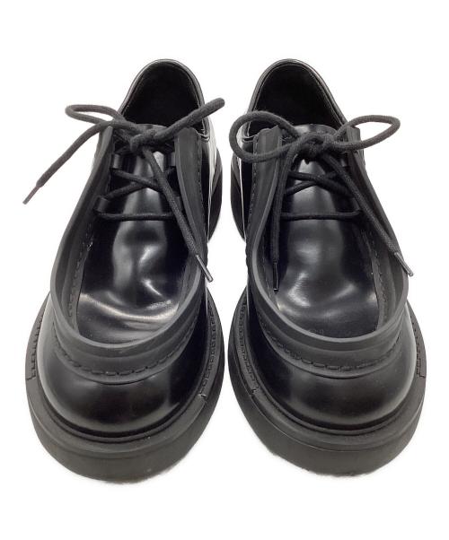 PRADA（プラダ）PRADA (プラダ) Diapason opaque brushedシューズ ブラック サイズ:6の古着・服飾アイテム