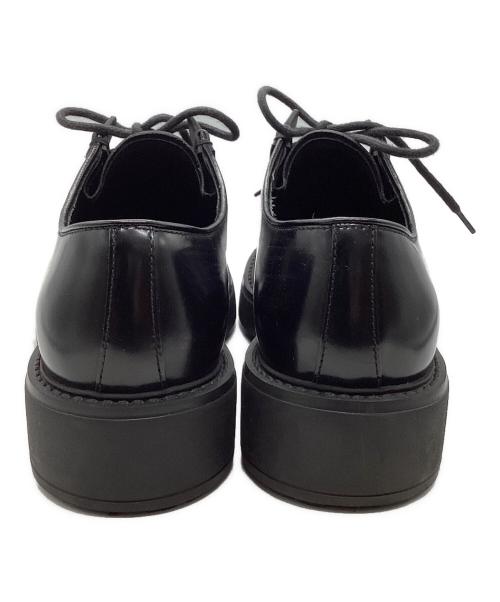 PRADA（プラダ）PRADA (プラダ) Diapason opaque brushedシューズ ブラック サイズ:6の古着・服飾アイテム