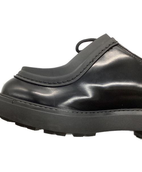 PRADA（プラダ）PRADA (プラダ) Diapason opaque brushedシューズ ブラック サイズ:6の古着・服飾アイテム