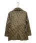 FENDI (フェンディ) ズッカ柄ハーフコート ブラウン サイズ:40：40000円