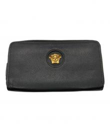VERSACE（ヴェルサーチ）の古着「ラ メドゥーサウォレット」｜ブラック