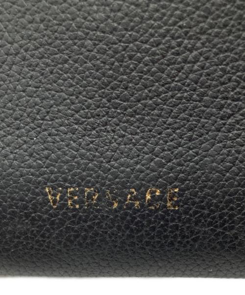 VERSACE（ヴェルサーチ）VERSACE (ヴェルサーチ) ラ メドゥーサウォレット ブラックの古着・服飾アイテム