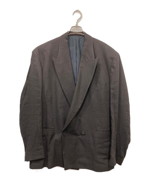 STUDIO NICHOLSON（スタジオ ニコルソン）STUDIO NICHOLSON (スタジオ ニコルソン) DABURU JACKET ブラウン サイズ:Lの古着・服飾アイテム