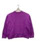 STUDIO NICHOLSON (スタジオ ニコルソン) HEMYL ENGLISH LAMBSWOOL パープル サイズ:L：14000円