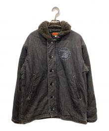 UNITED CARR（ユナイテッドカー）の古着「デッキジャケット」｜ブラック
