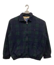 POLO RALPH LAUREN（ポロ・ラルフローレン）の古着「ブラックウォッチスイングトップ」｜ネイビー