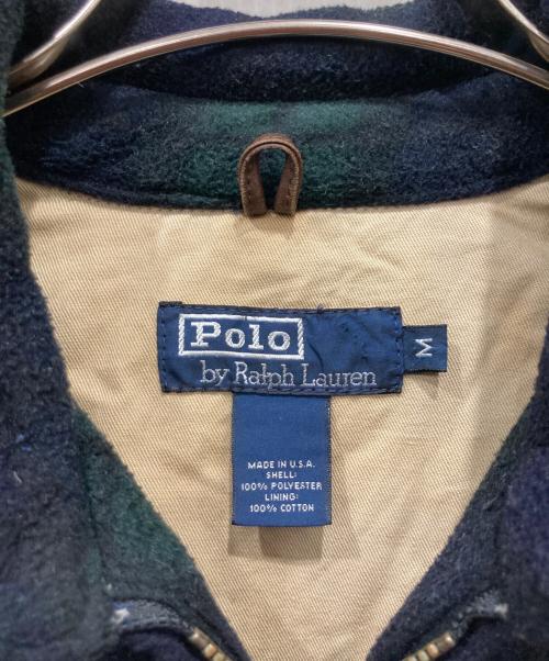 POLO RALPH LAUREN（ポロ・ラルフローレン）POLO RALPH LAUREN (ポロ・ラルフローレン) ブラックウォッチスイングトップ ネイビー サイズ:Mの古着・服飾アイテム