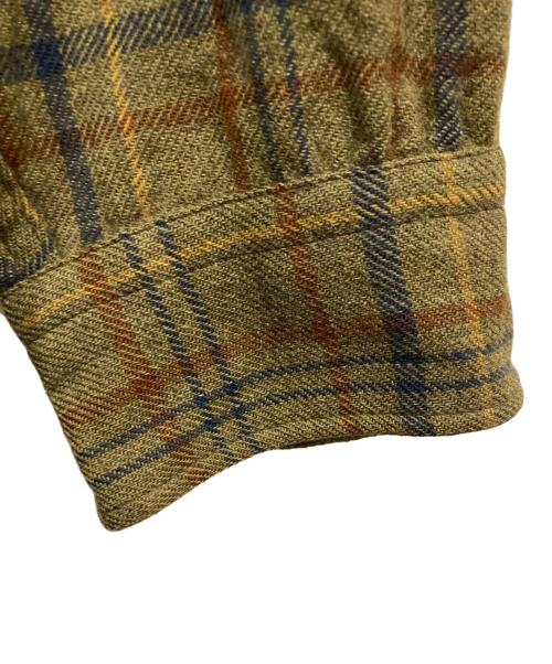 PENDLETON（ペンドルトン）PENDLETON (ペンドルトン) ネルシャツ カーキ サイズ:Lの古着・服飾アイテム