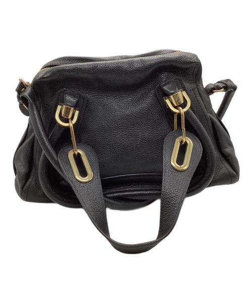 Chloe（クロエ）Chloe (クロエ) パラティ 2WAYバッグ ブラックの古着・服飾アイテム