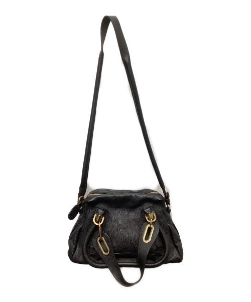 Chloe（クロエ）Chloe (クロエ) パラティ 2WAYバッグ ブラックの古着・服飾アイテム