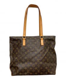 LOUIS VUITTON（ルイ ヴィトン）の古着「カバ・メゾ モノグラムトートバッグ」｜ブラウン