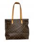 LOUIS VUITTON（ルイ ヴィトン）の古着「カバ・メゾ モノグラムトートバッグ」｜ブラウン