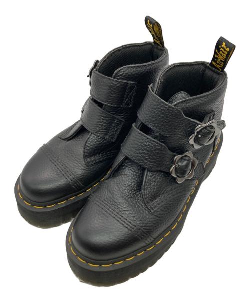 Dr.Martens（ドクターマーチン）Dr.Martens (ドクターマーチン) DEVON FLWR ブラック サイズ:UK6の古着・服飾アイテム