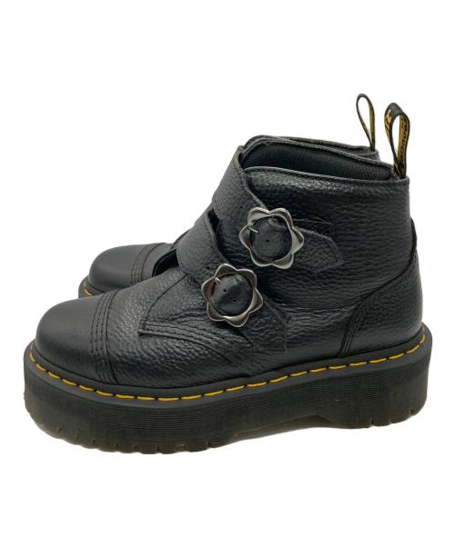 Dr.Martens（ドクターマーチン）Dr.Martens (ドクターマーチン) DEVON FLWR ブラック サイズ:UK6の古着・服飾アイテム