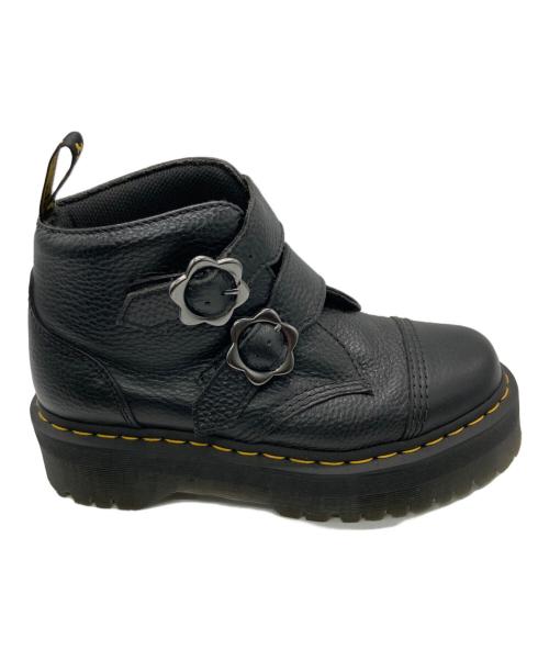 Dr.Martens（ドクターマーチン）Dr.Martens (ドクターマーチン) DEVON FLWR ブラック サイズ:UK6の古着・服飾アイテム
