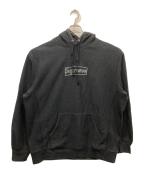 SUPREME×KAWSシュプリーム×カウズ）の古着「Chalk Logo Hooded Sweatshirt」｜ブラック