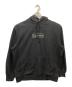 Supreme（シュプリーム）の古着「Chalk Logo Hooded Sweatshirt」｜ブラック