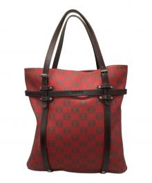 LOEWE（ロエベ）の古着「リピートアナグラムトートバッグ」｜レッド
