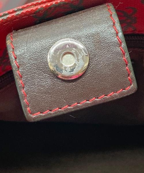 LOEWE（ロエベ）LOEWE (ロエベ) リピートアナグラムトートバッグ レッドの古着・服飾アイテム