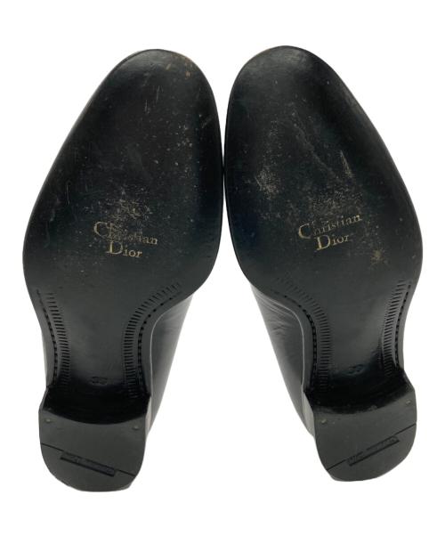 Christian Dior（クリスチャン ディオール）Christian Dior (クリスチャン ディオール) エナメルシューズ ブラック サイズ:24.5cmの古着・服飾アイテム