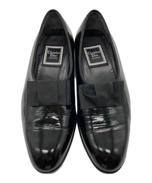 Christian Dior（クリスチャン ディオール）Christian Dior (クリスチャン ディオール) エナメルシューズ ブラック サイズ:24.5cmの古着・服飾アイテム