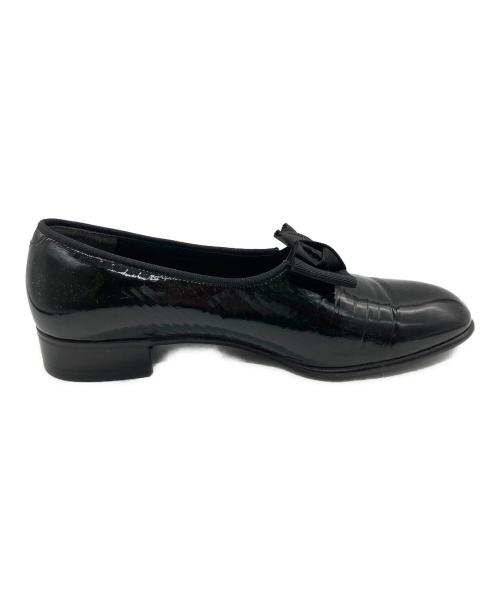 Christian Dior（クリスチャン ディオール）Christian Dior (クリスチャン ディオール) エナメルシューズ ブラック サイズ:24.5cmの古着・服飾アイテム