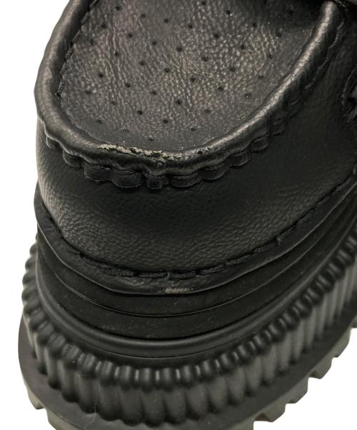 YELLO（イエロ）YELLO (イエロ) NO.0 PLATFORM SHORT BOOTS ブラック サイズ:2XLの古着・服飾アイテム