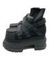 YELLO (イエロ) NO.0 PLATFORM SHORT BOOTS ブラック サイズ:2XL：14000円